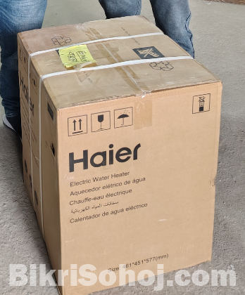 Haier 30 Liter Horizontal Geyser [ES30H-CK3 (BD)]-White